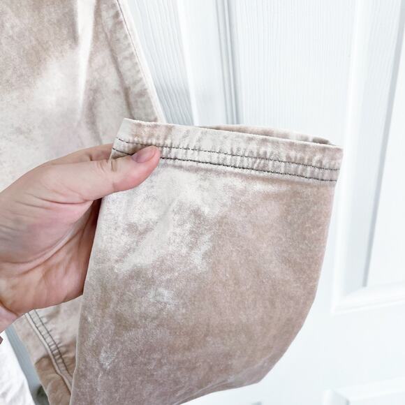 Free People Sweet Jane Velvet Skinny Fit Jeans in Champagne - Picture 6 of 8